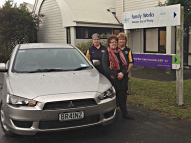 Handing over the Lancer 